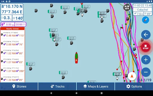 Kadal Map – Marine Navigation डाउनलोड करें – मछुआरों के लिए बेहतरीन नेविगेशन ऐप - Screenshot 14