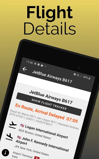 Fort Lauderdale Flights डाउनलोड करें – लाइव फ्लाइट अपडेट्स - Screenshot 11