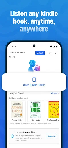AudioBooks Unlimited to Kindle डाउनलोड करें – बेस्ट ऑडियोबुक विकल्प - Screenshot 2