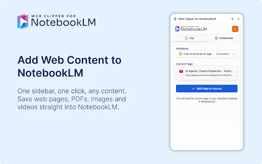 Web Clipper for NotebookLM: अपने शोध को आसान बनाएं – मुफ्त डाउनलोड करें - Screenshot 2