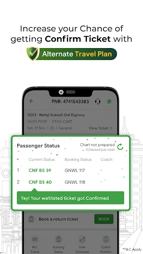 ConfirmTkt: IRCTC Train Booking App – लेटेस्ट वर्ज़न डाउनलोड करें - Screenshot 3