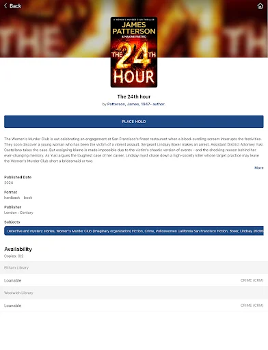 Royal Greenwich Libraries ऐप डाउनलोड करें – लाइब्रेरी एक्सेस - Screenshot 16