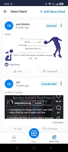 Schoollog डाउनलोड करें – स्कूल प्रबंधन के लिए सर्वश्रेष्ठ ऐप - Screenshot 3