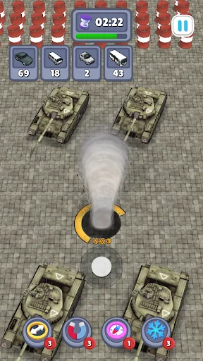 Whirlwind Destroyer डाउनलोड करें – 3 मिनट में शहर तबाह करें - Screenshot 5