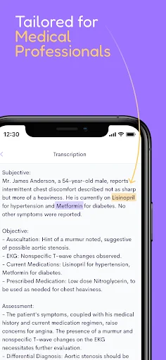 Assistant Dr. डाउनलोड करें – AI मेडिकल स्क्राइब और SOAP नोट्स - Screenshot 5