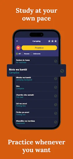 Learn Swahili – Beginners ऐप डाउनलोड करें – स्वाहिली भाषा सीखें - Screenshot 3