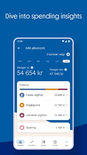 SpareBank 1 Mobile Banking डाउनलोड करें – सुरक्षित और तेज़ बैंकिंग - Screenshot 4