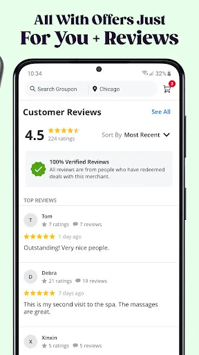 Groupon डाउनलोड करें: बेहतरीन ऑफर्स और डिस्काउंट पाएं | अभी इंस्टॉल करें - Screenshot 8