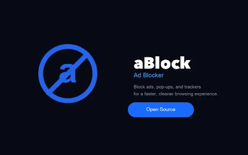 aBlock – Ad Blocker डाउनलोड करें | विज्ञापन और ट्रैकर मुक्त ब्राउजिंग - Screenshot 1