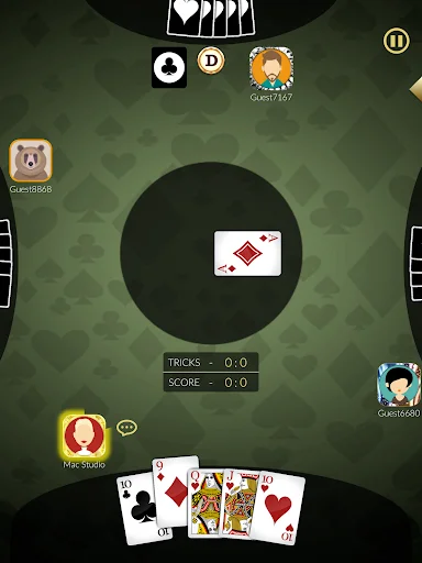Euchre Ultimate डाउनलोड करें – दोस्तों के साथ ऑनलाइन कार्ड गेम - Screenshot 10