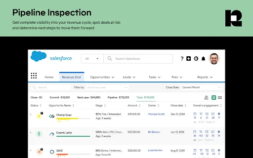 Revenue Grid डाउनलोड करें – Salesforce और Gmail का सर्वश्रेष्ठ एकीकरण - Screenshot 2