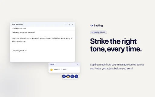 Sapling Grammar Checker डाउनलोड करें – AI राइटिंग और व्याकरण सुधार - Screenshot 4