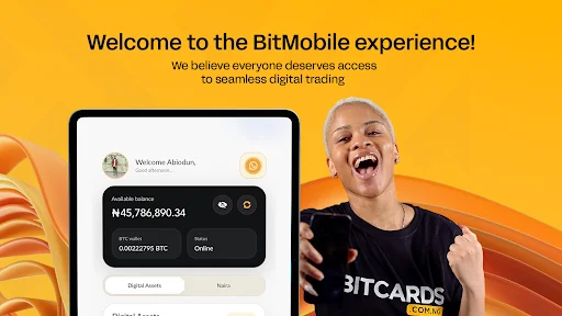 BitMobile डाउनलोड करें – नाइजीरिया का नंबर 1 बिटकॉइन और गिफ्टकार्ड ट्रेडिंग ऐप - Screenshot 9