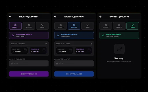 0xio Wallet डाउनलोड करें – Octra नेटवर्क के लिए सुरक्षित और निजी वॉलेट - Screenshot 4
