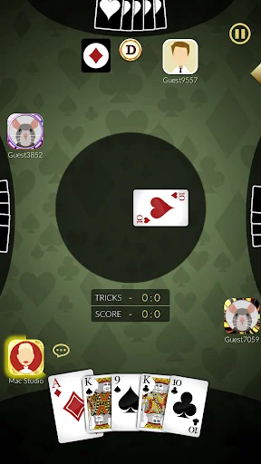 Euchre Ultimate डाउनलोड करें – दोस्तों के साथ ऑनलाइन कार्ड गेम - Screenshot 3