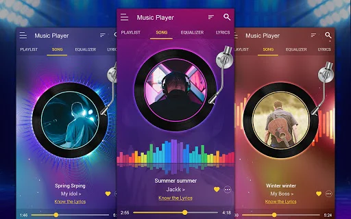Music Player – MP3 Player डाउनलोड करें – उच्च गुणवत्ता और EQ - Screenshot 5