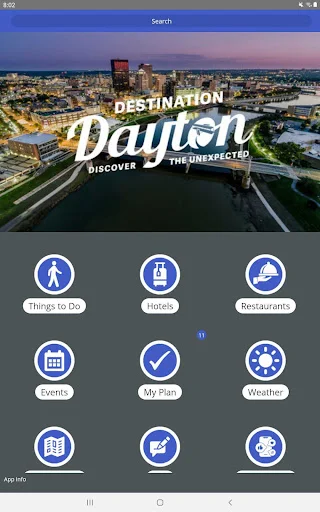 Destination Dayton डाउनलोड करें – डेटन यात्रा गाइड ऐप - Screenshot 9