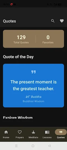 Buddha Vandana डाउनलोड करें – बौद्ध प्रार्थनाएं और ध्यान ऐप - Screenshot 7
