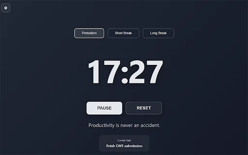 Pomodoro Technique Timer डाउनलोड करें – एकाग्रता और उत्पादकता बढ़ाएं - Screenshot 4