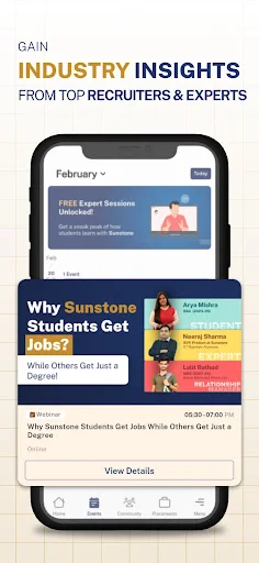 Sunstone App डाउनलोड करें – MBA, B.Tech और 100% प्लेसमेंट सपोर्ट - Screenshot 3