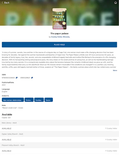 Weber County Library App डाउनलोड करें – नवीनतम फीचर्स और गाइड - Screenshot 13