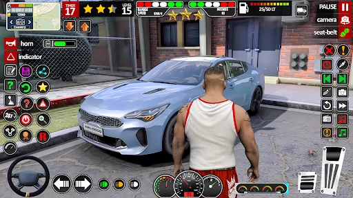 School Car Simulator 2024 डाउनलोड करें – सर्वश्रेष्ठ ड्राइविंग गेम - Screenshot 1