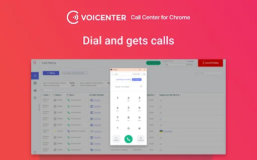 Voicenter Chrome एक्सटेंशन डाउनलोड करें – कॉल सेंटर के लिए बेस्ट टूल - Screenshot 3