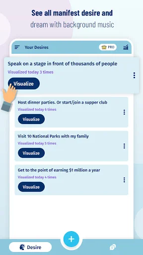 Visualize: Manifest Anything डाउनलोड करें – अपने सपनों को सच करें - Screenshot 2