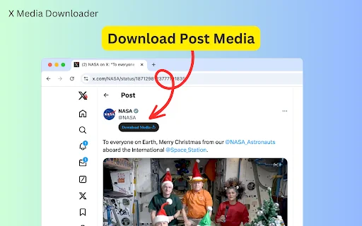 X Media Downloader डाउनलोड करें – Twitter वीडियो और इमेज सेव करें - Screenshot 2