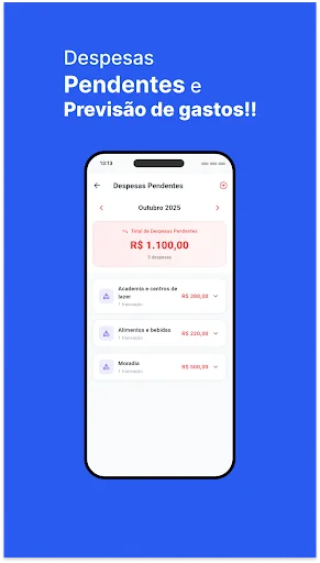 Fing: Finanças Pessoais डाउनलोड करें – अपना बजट और खर्च ट्रैक करें - Screenshot 6