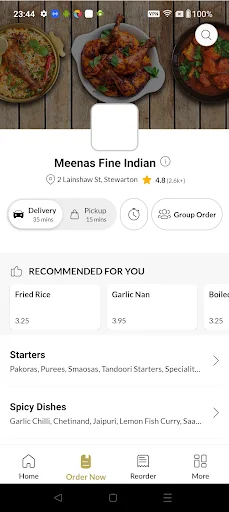 Meenas Fine Indian ऐप डाउनलोड करें – तेज़ और आसान फूड डिलीवरी - Screenshot 2