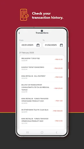 Kina Personal ऐप डाउनलोड करें – सुरक्षित ऑनलाइन बैंकिंग का अनुभव लें - Screenshot 6