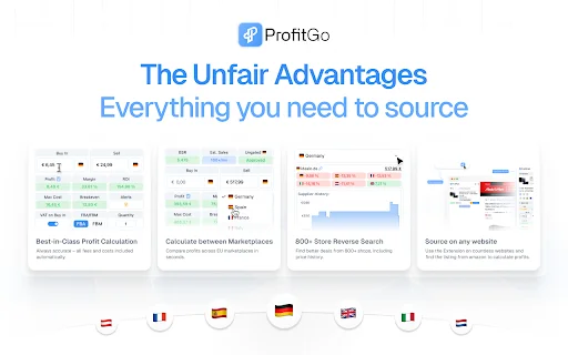 ProfitGo Amazon Sourcing Extension डाउनलोड करें – सटीक विश्लेषण - Screenshot 2