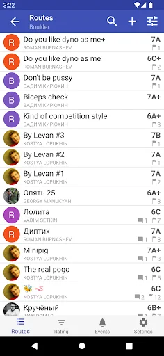 Climbzilla डाउनलोड करें – बोल्डरिंग रूट साझा करने का सर्वश्रेष्ठ ऐप - Screenshot 3