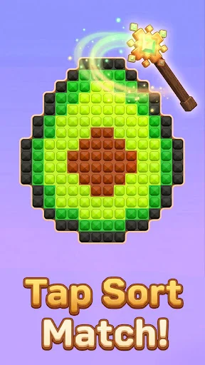 Gems Match: Art Jigsaw डाउनलोड करें – रंगीन पहेली गेम का आनंद लें - Screenshot 1