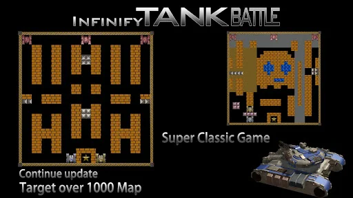 Infinity Tank Battle – 8 bit डाउनलोड करें – 610+ मैप्स का आनंद लें - Screenshot 1