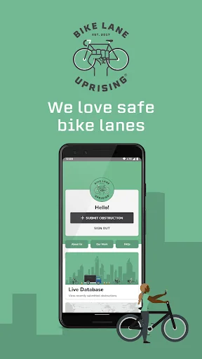 Bike Lane Uprising डाउनलोड करें – साइकिलिंग को सुरक्षित बनाएं - Screenshot 1