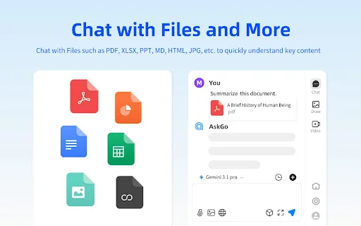 AskGo: सबसे अच्छा AI चैट असिस्टेंट – ChatGPT, DeepSeek और अन्य - Screenshot 2