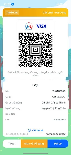 Hà Nội Metro ऐप डाउनलोड करें – टिकट बुकिंग अब और भी आसान - Screenshot 5