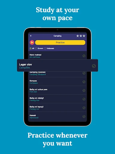 Learn Uzbek – Beginners डाउनलोड करें – उज़्बेक भाषा सीखें मुफ्त में - Screenshot 17