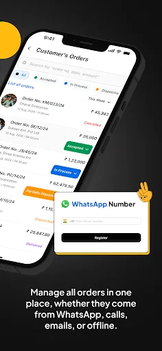 Biizline डाउनलोड करें – माइक्रो व्यवसायों के लिए सर्वश्रेष्ठ ऑर्डर प्रबंधन ऐप - Screenshot 3
