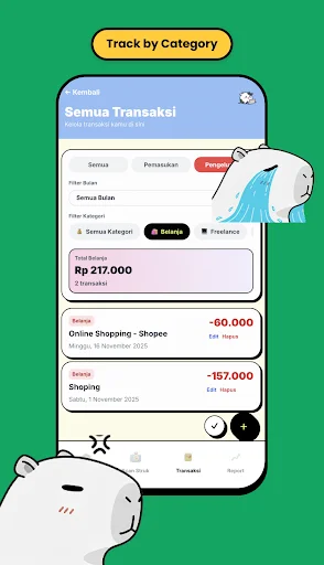 Mucuans – Gen Z Money Manager डाउनलोड करें | अपना खर्च ट्रैक करें - Screenshot 11