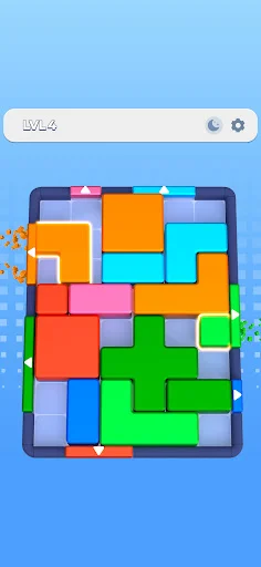 Block Buster – No Timer डाउनलोड करें – दिमागी पहेली गेम - Screenshot 8