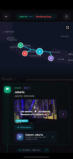 Tourific AI डाउनलोड करें – अपना रोड ट्रिप प्लानर मुफ्त में पाएं - Screenshot 8