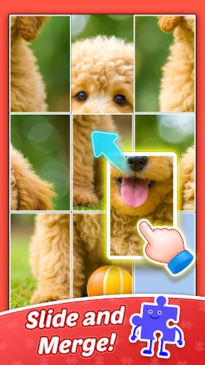 Jigsaw Art Block: Merge Puzzle डाउनलोड करें – रिलैक्सिंग पहेली गेम - Screenshot 2