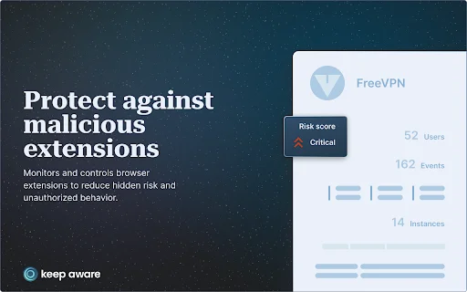 Keep Aware डाउनलोड करें – एंटरप्राइज ब्राउज़र सुरक्षा समाधान - Screenshot 3