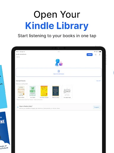 AudioBooks Unlimited to Kindle डाउनलोड करें – बेस्ट ऑडियोबुक विकल्प - Screenshot 10