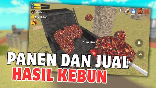 Kebun Sawit Simulator डाउनलोड करें – पाम ऑयल फार्मिंग गेम - Screenshot 5