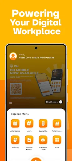 DH Mobile ऐप डाउनलोड करें – PTDH का एकीकृत प्लेटफॉर्म - Screenshot 1