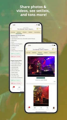 Concert Archives ऐप डाउनलोड करें – अपने कॉन्सर्ट इतिहास को ट्रैक करें - Screenshot 5